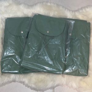 Set of 3 NWT Canvas Bags Palm and Perkins